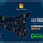 Mappa contagi Sicilia
