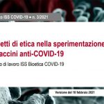 Etica nella sperimentazione di vaccini anti-Covid19. Rapporto ISS