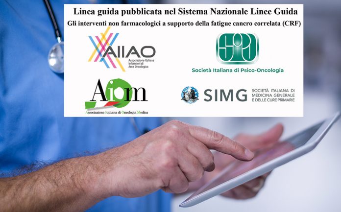 AIIAO, AIOM, SIPO, SIMG_Gli interventi non farmacologici a supporto della fatigue cancro correlata