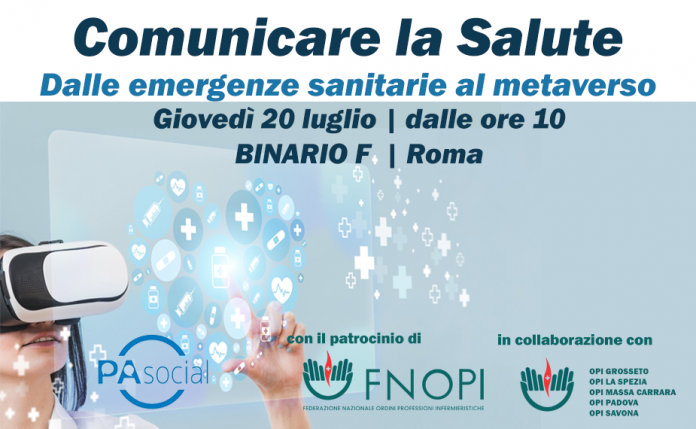 banner sanita pasocial-fnopi- 20 luglio Comunicae la salute pasocial-fnopi- 20 luglio